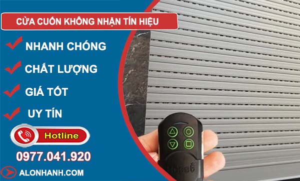 nguyên nhân cửa cuốn không nhận tín hiệu