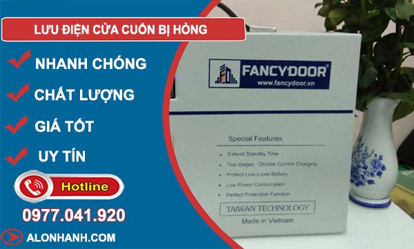 nguyên nhân lưu điện cửa cuốn bị hỏng