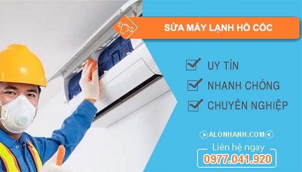 sửa máy lạnh hồ cốc