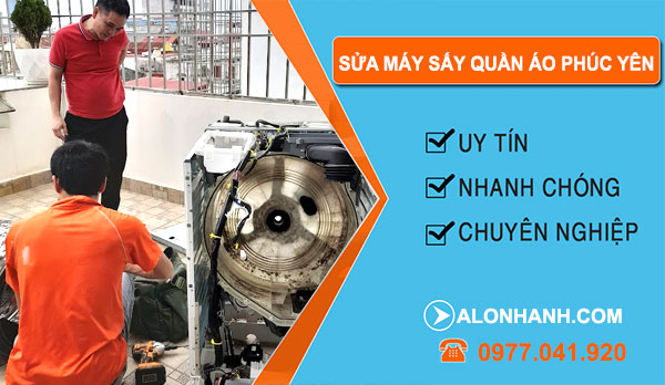 Sửa Máy Sấy Quần Áo Phúc Yên
