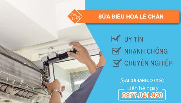 thợ sửa điều hòa lê chân