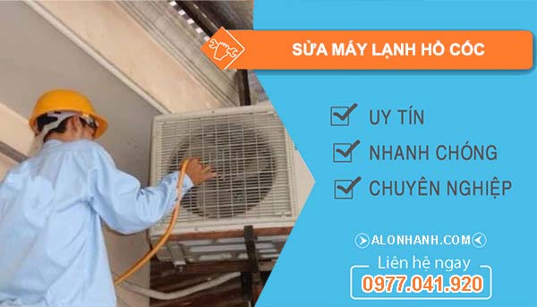 thợ sửa máy lạnh hồ cốc