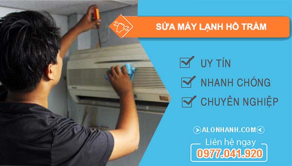 thợ sửa máy lạnh hồ tràm