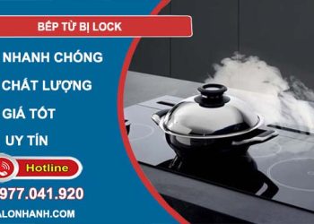 bếp từ bị lock