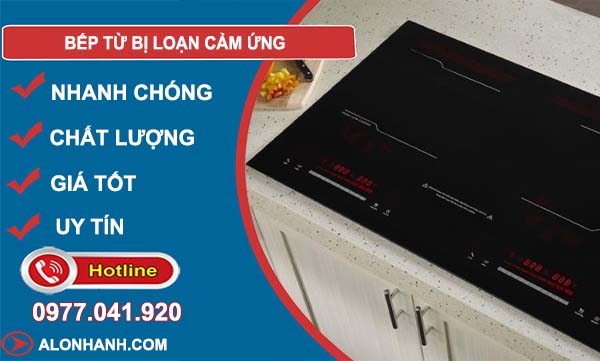 bếp từ bị loạn cảm ứng