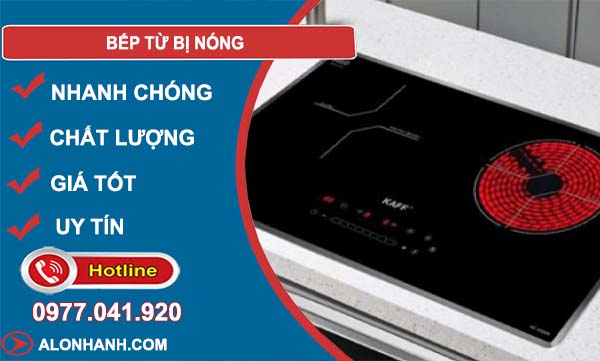 bếp từ bị nóng