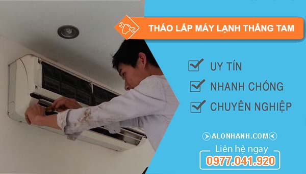 dịch vụ tháo lắp điều hòa thắng tam