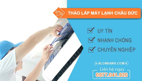 dịch vụ tháo lắp máy lạnh châu đức