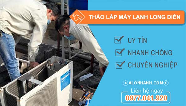 dịch vụ tháo lắp máy lạnh long điền