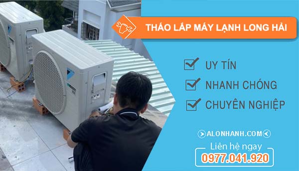 dịch vụ tháo lắp máy lạnh long hải