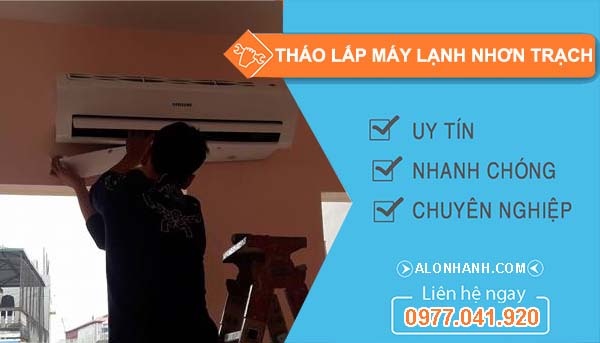 dịch vụ tháo lắp máy lạnh nhơn trạch