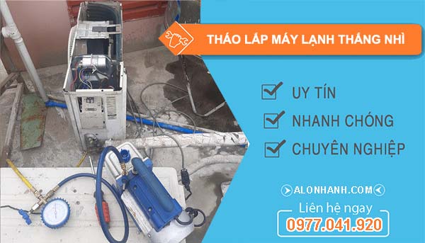 dịch vụ tháo lắp máy lạnh thắng nhì