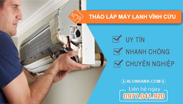 dịch vụ tháo lắp máy lạnh vĩnh cửu