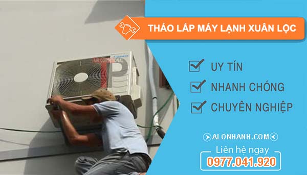dịch vụ tháo lắp máy lạnh xuân lộc
