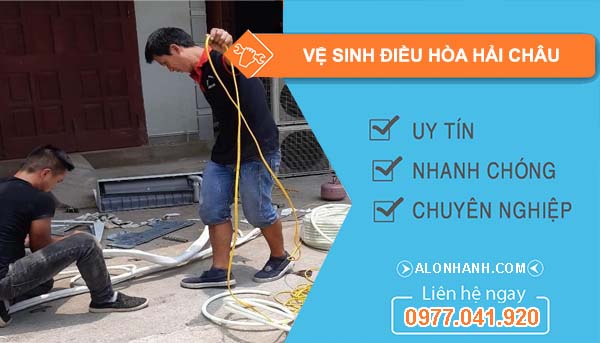 dịch vụ vệ sinh điều hòa hải châu