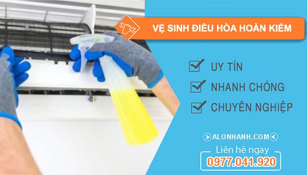 dịch vụ vệ sinh điều hòa hoàn kiếm