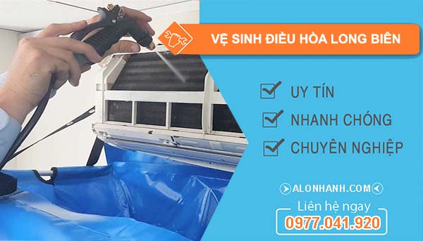 dịch vụ vệ sinh điều hòa long biên