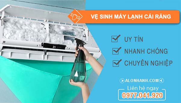 dịch vụ vệ sinh máy lạnh cái răng