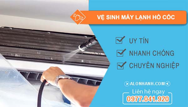 dịch vụ vệ sinh máy lạnh hồ cốc