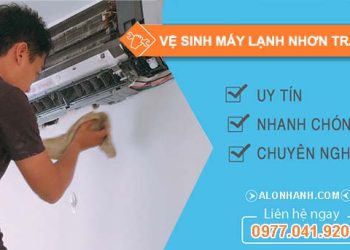 dịch vụ vệ sinh máy lạnh nhơn trạch
