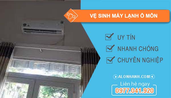 dịch vụ vệ sinh máy lạnh ô môn