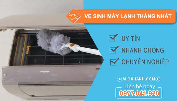 dịch vụ vệ sinh máy lạnh thắng nhất