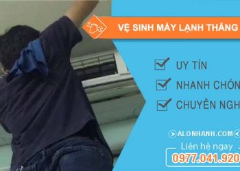 dịch vụ vệ sinh máy lạnh thắng nhì
