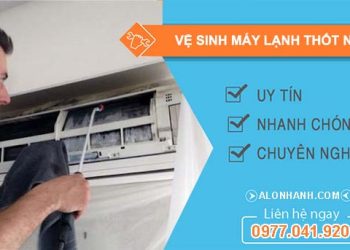 dịch vụ vệ sinh máy lạnh thốt nốt