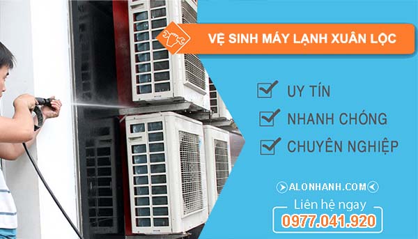 dịch vụ vệ sinh máy lạnh xuân lộc