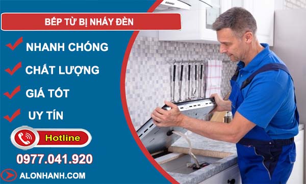 khắc phục bếp từ bị nháy đèn
