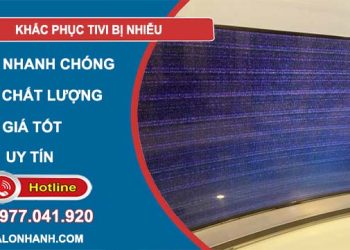 khắc phục tivi bị nhiễu