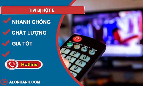 khắc phục tivi bị hột é