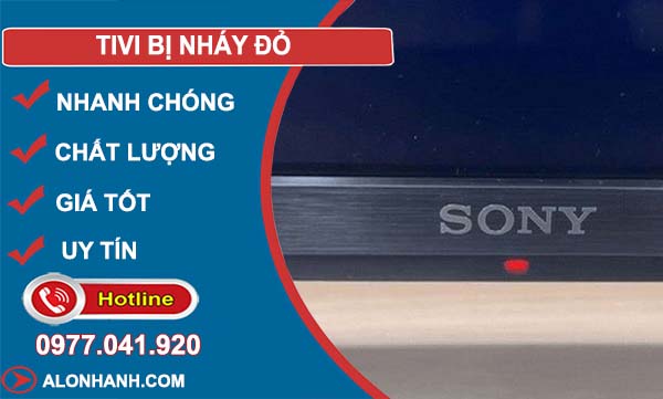 khắc phục tivi bị nháy đỏ
