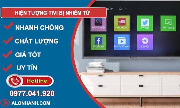 nguyên nhân hiện tượng tivi bị nhiễm điện từ
