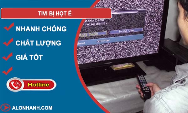 nguyên nhân tivi bị hột é