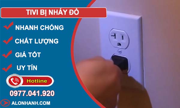 nguyên nhân tivi bị nháy đỏ