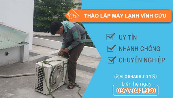 tháo lắp máy lạnh vĩnh cửu