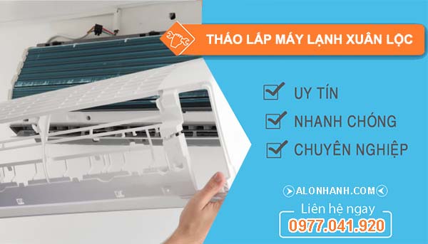 tháo lắp máy lạnh xuân lộc
