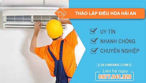 thợ tháo lắp điều hòa hải an