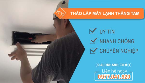 thợ tháo lắp điều hòa thắng tam