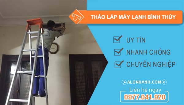thợ tháo lắp máy lạnh bình thủy