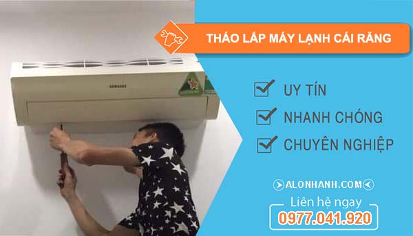 thợ tháo lắp máy lạnh cái răng