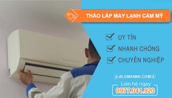 thợ tháo lắp máy lạnh cẩm mỹ