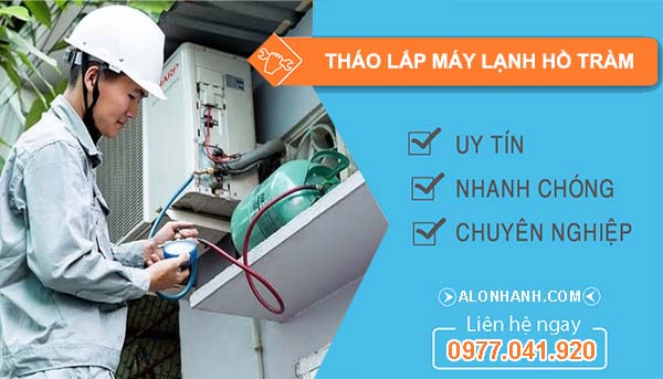 thợ tháo lắp máy lạnh hồ tràm