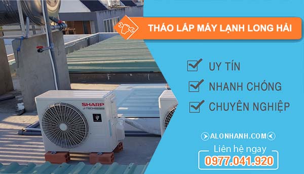 thợ tháo lắp máy lạnh long hải
