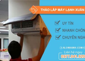 thợ tháo lắp máy lạnh xuân lộc