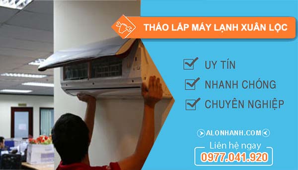 thợ tháo lắp máy lạnh xuân lộc