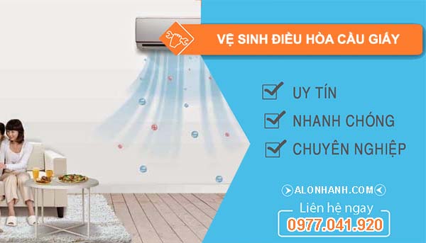 thợ vệ sinh điều hòa cầu giấy