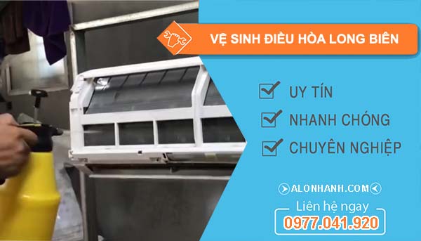 thợ vệ sinh điều hòa long biên
