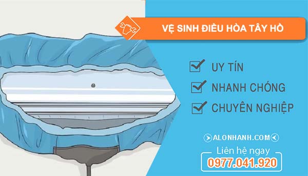 thợ vệ sinh điều hòa tây hồ
